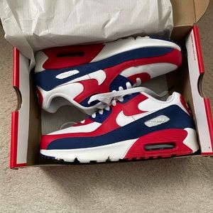 Big Kids' Nike Air Max 90 Casual Shoe Size 7